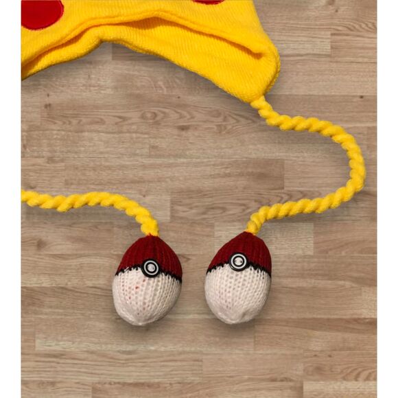 Pokemon Pikachu Knit Beanie Hat BioWorld 2015 OFFICIAL Skull Cap Winter Hat - Picture 4 of 7